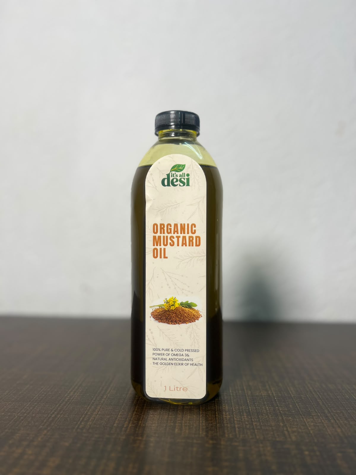 Mustard Oil (سرسوں) - Cold Pressed - 1 Litre